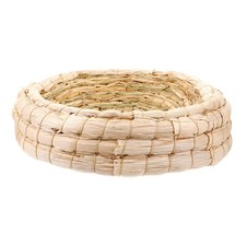  Nid d'oiseau en paille tissée, nid d'élevage, trappe, Cage pour colombe,