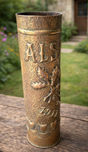 Ancien 1917 douille obus - ancien, d'obus