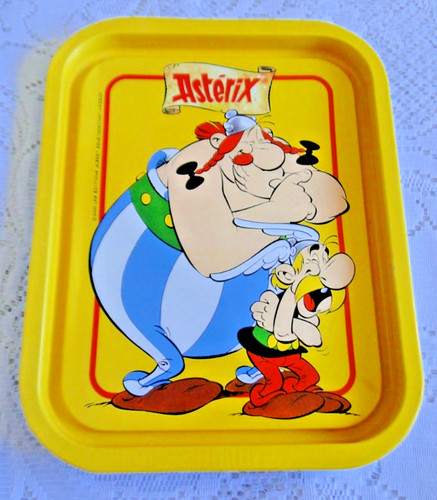 Asterix plateau métal - plateau,