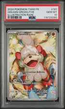 Pokemon Card Caninos de Hisui 181/167 PSA 10 Twilight Masquerade FR
