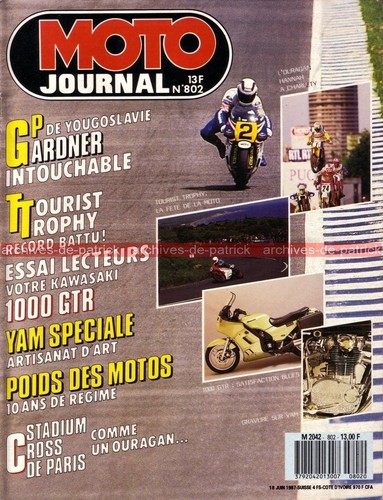 Moto journal 802 - journal, essai