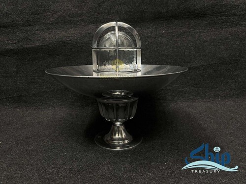 Plafonnier ancien aluminium - en,
