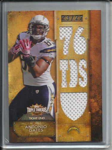 Antonio gates 2012 topps - antonio,