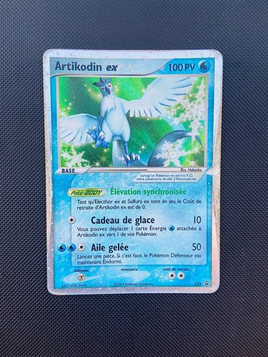 Carte pokémon artikodin - carte,
