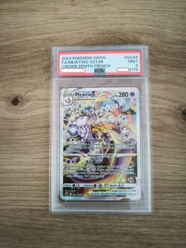 Carte pokémon psa mewtwo - carte,