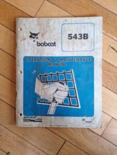 Bobcat 543B Skid Loader Operator’s  And Maintenance Manual