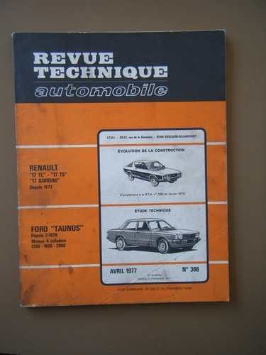 Revue technique ford - revue, technique-ford