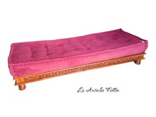 Canapé indien en bois