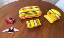 Salon de jardin gonflable avec