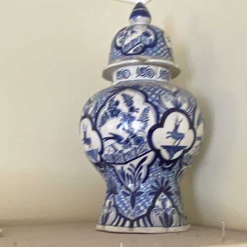Vase faïence delft - en,