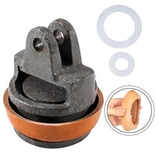 Piston pompe à main en fonte type 75 avec joint cuir pour systèmes d'eau