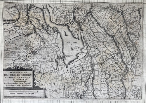 Gravure carte table - des, isles