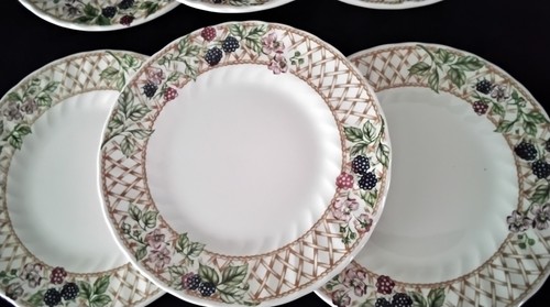 Assiettes dessert en - 6,