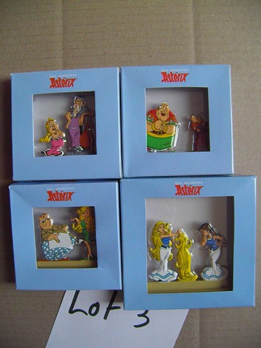 Figurines astérix métal - figurines,
