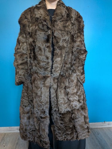 Manteau long fourrure - long,