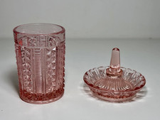 Ensemble de toilette verre