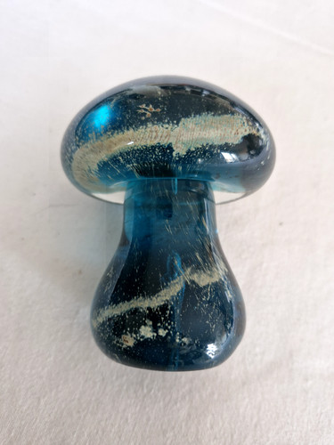 Presse papier champignon verre - presse-papier,