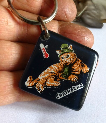 Ancien rare porte clé - , chaine