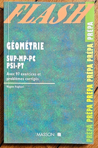 Flash géométrie sup mp - géométrie,, pc