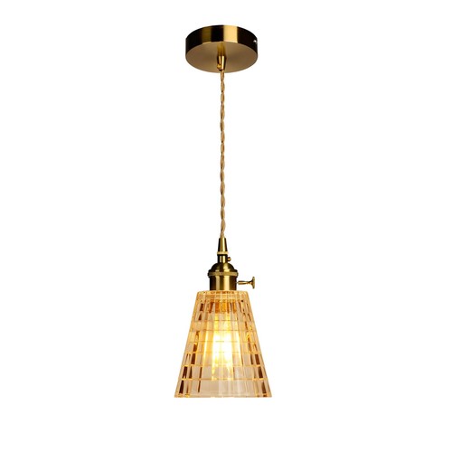 Lustre suspension verre - verre,