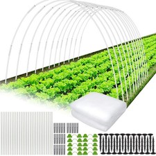 Garden Arceaux pour Serre Tunnel, Tunnel de Plantation arqué, Cadre pour Serr...