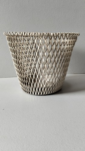 Cache pot vintage métal - cache-pot,