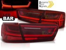 Paire de feux arriere led Audi A6 C7 11-14 FULL LED BAR rouge blanc