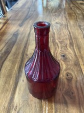 ancienne bouteille Verre Rouge