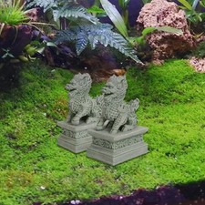 Mini statues Kirin, 2 pièces