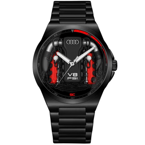 Montre poignet noire - montre, en