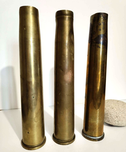 Lot antique 1943 brass - of,