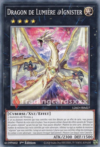 Dragon de lumière - yu-gi-oh!,