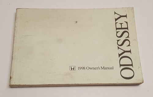 1998 honda odyssey owners - honda,