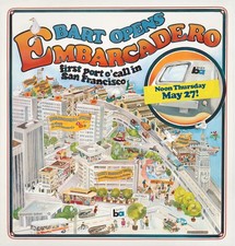 Bart Opens Embarcadero. First port o'call in San Francisco.