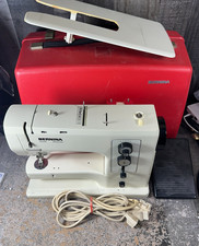 Bernina Sewing Machine 830 Record W/ Case And Accessories -
