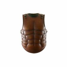 Breastplate en cuir romain grec médiéval cuirass musclé armure larp cosplay
