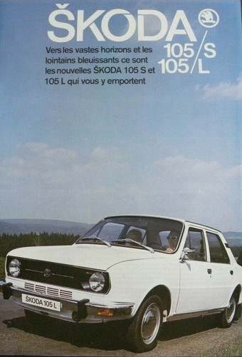 Brochure skoda 105 l - /,
