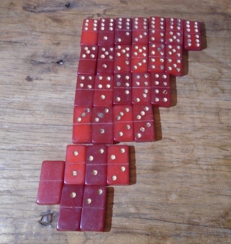 Ancien jeu petits dominos - jeu,