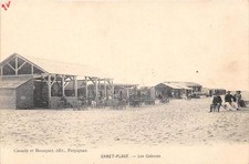 CPA 66 CANET PLAGE LES CABINES