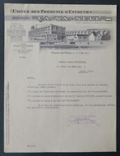 Invoice NOGENT SUR MARNE1953 CA GOES ONLY MAINTENANCE PRODUCT illustrated header 54
