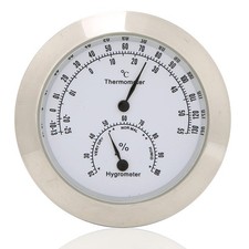 Thermomètre hygromètre rond