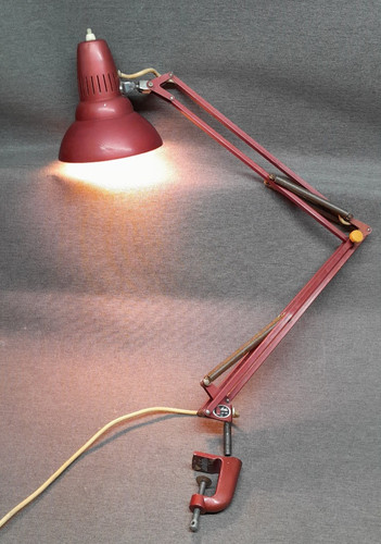 Rare ancienne lampe architecte - rare,