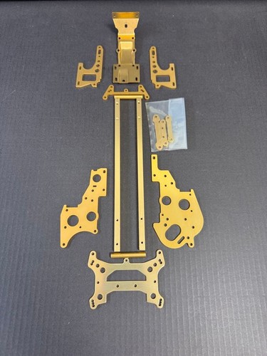 Kyosho optima gold - gold, set