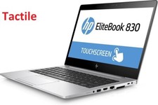 Tactile HP ELITEBOOK 830 G7 I5-10310U 8Go 250Go SSD 13.3 FULL HD  Win11