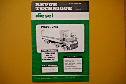 Revue technique diesel 142 - revue,