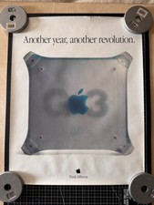 Another year, another revolution: Apple Mac G3 Promo Poster 22x28