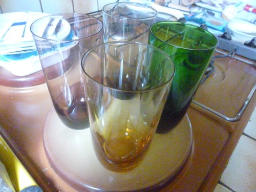 Verres orangeade - à,