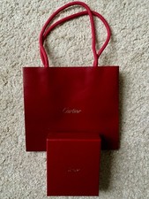 BOITE CARTIER ET SON SAC