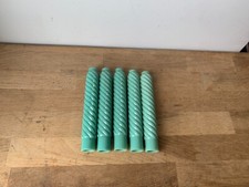 5 anciennes fausses bougies en