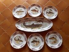 Grand Plat et 6 Assiettes à